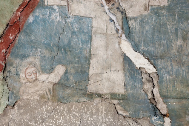 Volto Santo (freska v kapli)